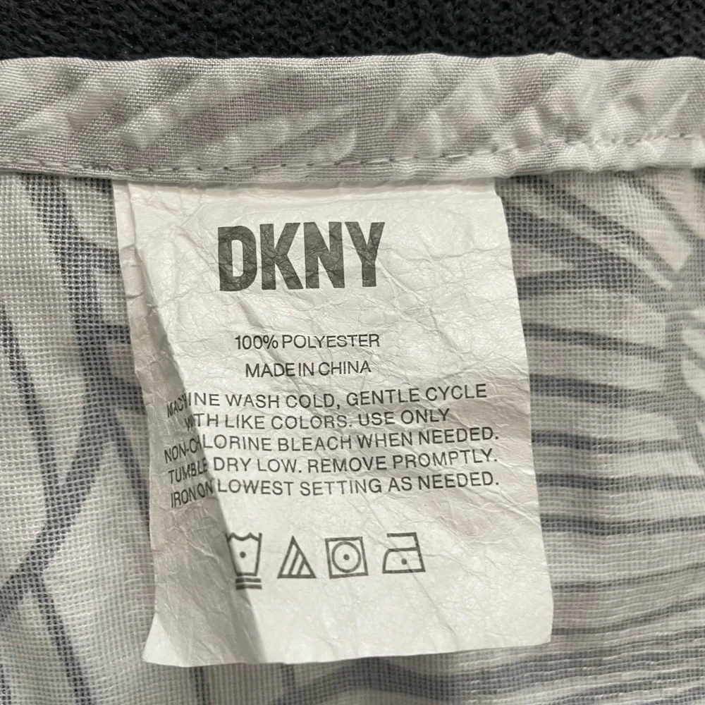 Donna Karen shower curtain and rings